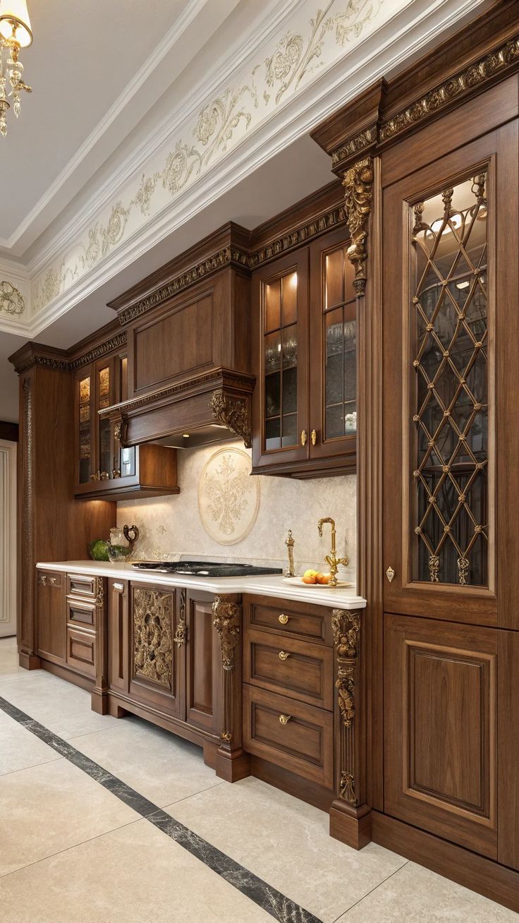 کابینت روکش چوب 4